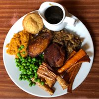 Vegan Sunday Roast 😋 at The Globe in Glossop