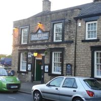 The Globe pub at The Globe in Glossop