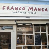 Front of Shop in the market at Franco Manca - Brixton in South West London