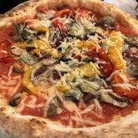 Number 2 with added toppings  #Veganuary at Franco Manca - Wimbledon in South West London