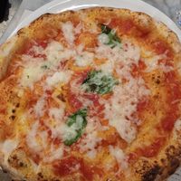Vegan Margherita at Franco Manca - Covent Garden in London
