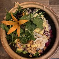 28. Rice bowl with avocado, beetroot, salad and tofu   at Do Quan in Hamburg
