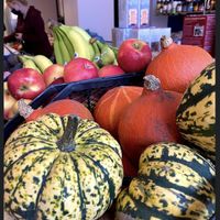 Lots of local fruit and vegetables   at Good Food - Sydenham in South East London
