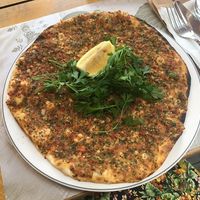 Lahmacun  at Ciya Kebab in Istanbul