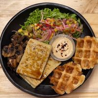 Uno de los mejores menú del día ✅💚 #Veganuary at Oh! Food in Envigado