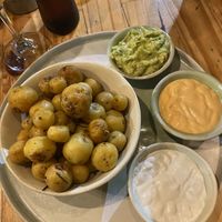 Colombian potatoes   at Oh! Food in Envigado