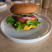 Deception burger. Toppings were nice at least at Valiant the Sandwich in Salem