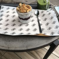 Chai pudding 🌱  at Sam's Abidjan  in Abidjan