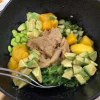 Vegan poke #Veganuary at Sushimore in Caceres