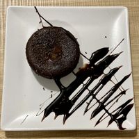 Fondant de chocolate  #Veganuary at Sushimore in Caceres