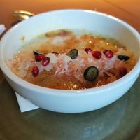 Vegán creme brulee at Kistücsök Étterem in Balatonszemes