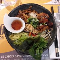 Bun Nems Vegan at Brasserie Saigon in Paris