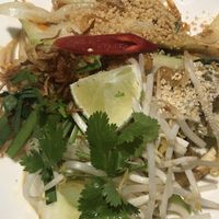 Vegan pad Thai   at Brasserie Saigon in Paris