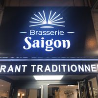 Outside   at Brasserie Saigon in Paris
