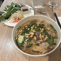 Soupe Pho végane  at Brasserie Saigon in Paris