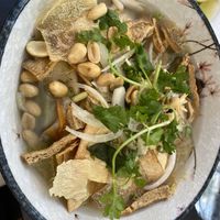 Pho vegan  at Brasserie Saigon in Paris