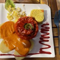 “Rocoto especial vegano”, truly delicious   at Eva's Kitchen in Hannover