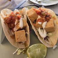 Tofu Tacos at Naupaka Beach Grill in Kamuela