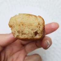 Yuzu financier - inside at Vegan Forest 비건 숲 in Ansan