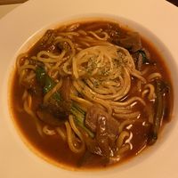 Tomato noodle soup   at Camouflage in Seoul