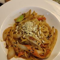 Spicy noodles #Veganuary at Camouflage in Seoul