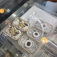 Cakes as dessert  at Camouflage in Seoul