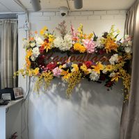 welcoming sign   at Camouflage in Seoul