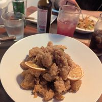 Orange chicken at Camouflage in Seoul