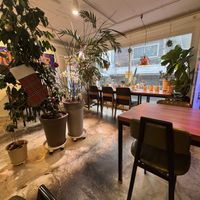 inside (it’s on the second floor)  at Camouflage in Seoul