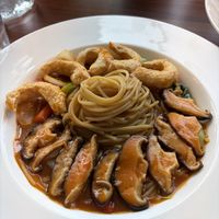 Shanghai pasta  at Camouflage in Seoul