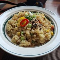 Fried rice at Camouflage in Seoul