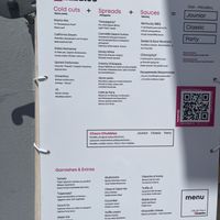 Menu Card  at Chubbies in Ioannina