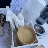 Smoked potato soup  at Chubbies in Ioannina