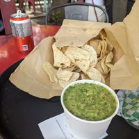 Chips and guac at El Tesoro in Atlanta