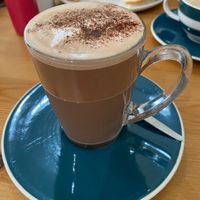 Vegan hot chocolate  at Terrace Cafe in Northallerton
