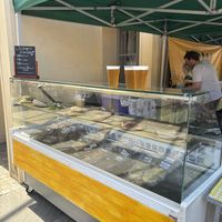 Vegan meats cabinet   at La Zappa e Il Mestolo in Bologna