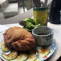 Panko bun  at Ushi's Coffee Corner in Glasgow