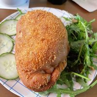 Curry pan  at Ushi's Coffee Corner in Glasgow