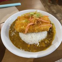 Tofu Katsu Curry  at Ushi's Coffee Corner in Glasgow