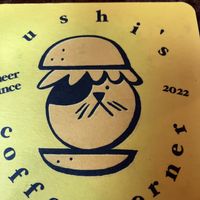   at Ushi's Coffee Corner in Glasgow