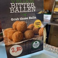 Bitterballen at Friterie Au Chat l'Heureux in Houffalize