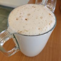 Chaï latte at L'Amandier  in Selestat