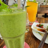 Smoothie and Orange Juice  #Veganuary at The Joi Factory in Ho Chi Minh City