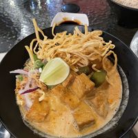 Khaow Soi with tofu   at Bite a Bit in Nashville