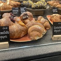 vegan pastries   at Papparé in Ferrara