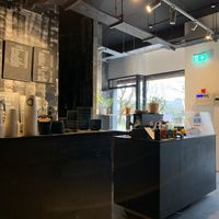 Counter in the cafe  #Veganuary at Dareshack in Bristol