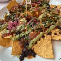 Vegan nachos  at Wahaca - Stratford in East London