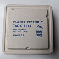 No plastic at Wahaca - Wimbledon in South West London