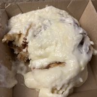 Old Skool, roll w. vanilla frosting  at Cinnaholic in Ann Arbor