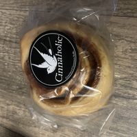 Basic roll w. no frosting  at Cinnaholic in Ann Arbor